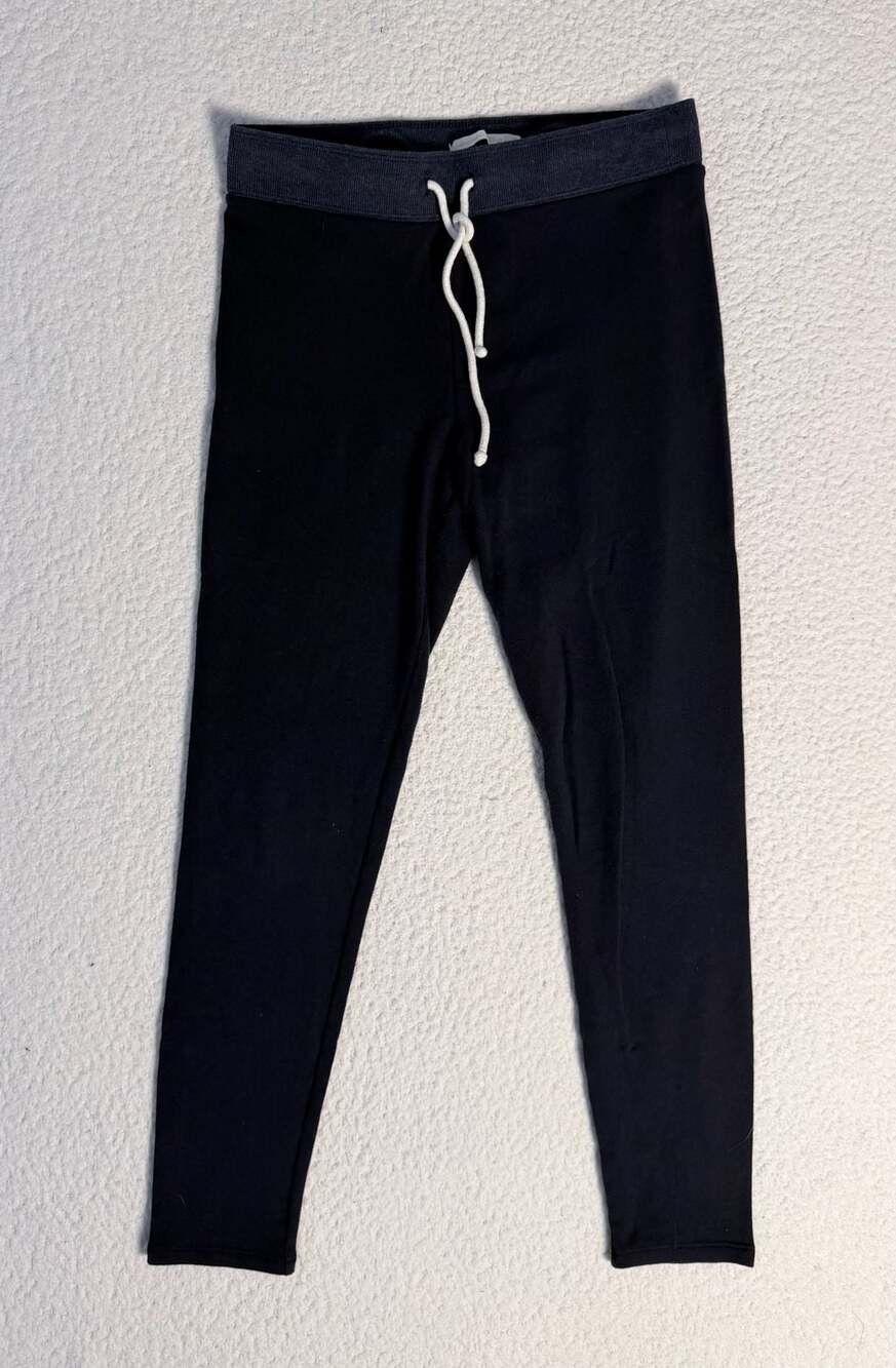 Abercrombie & Fitch Women's Ribbed Waistband Drawstring Leggings
